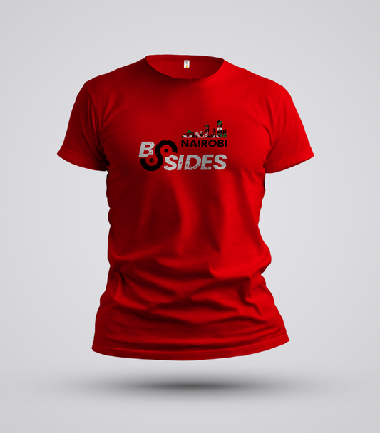 BSides Nairobi Red Short sleeve Unisex T-shirt